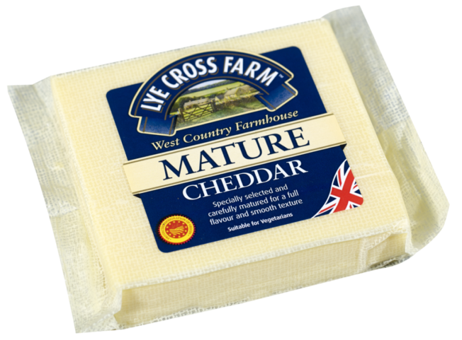 Τυρί Cheddar Mature Λευκό Lye Cross Farm (200 g)