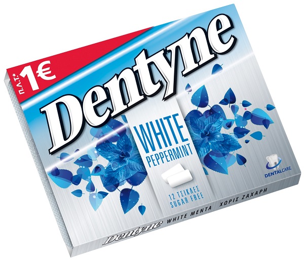 Τσίχλες με Γεύση Μέντα Dentyne Ice (16,8g)