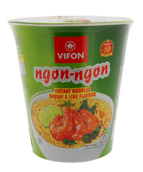Noodles με Γεύση Γαρίδας και Lime Vifon (60 g)