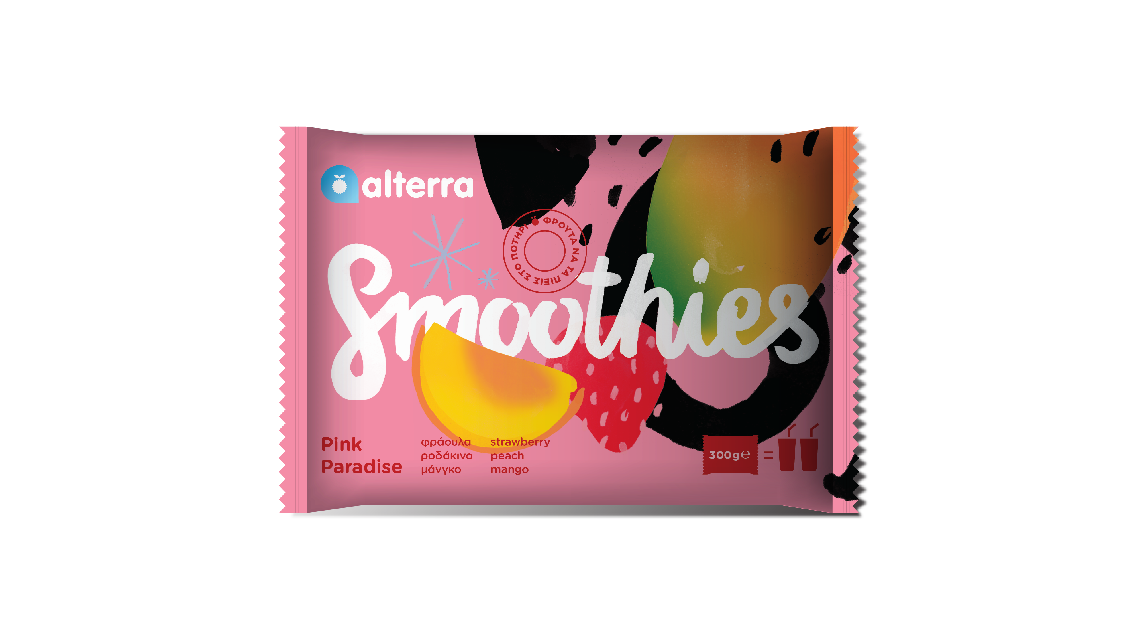 Smoothies Pink Paradise Alterra (300 g)