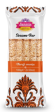 Jannis Παστέλι με Σουσάμι "Sesame snack" Jannis (100 g)