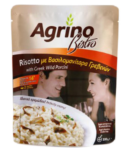 Risotto με Βασιλομανίταρα Γρεβενών Agrino (200g)