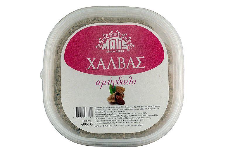 Χαλβάς Αμύγδαλο σε Τάπερ Matis (400g)