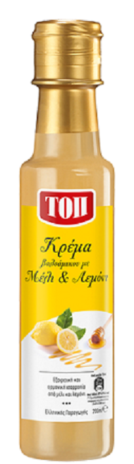 Ξύδι Κρέμα Βαλσάμικο με Μέλι και Λεμόνι Τοπ (200 ml)