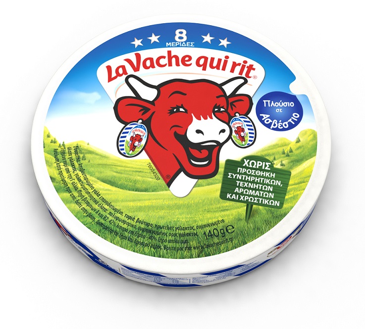 Τρίγωνο τυράκι 8 μερίδες La vache qui rit (140 g)