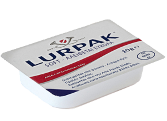Βούτυρο Soft Ανάλατο σε Μερίδες Lurpak (10Χ10g)