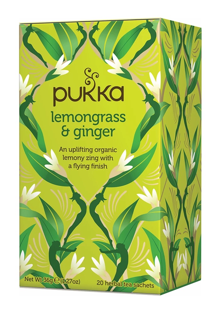 Ελαϊς-Unilever Hellas Α.Ε. Βιολογικό Αφέψημα Lemongrass & Ginger Pukka (20x1gr)