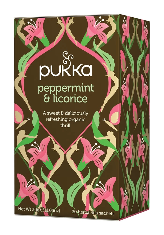 Βιολογικό Αφέψημα Peppermint & Licorice Pukka (20x1gr)