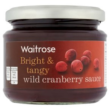Σάλτσα από Άγρια Μούρα και Κράνμπερις Waitrose (205g)