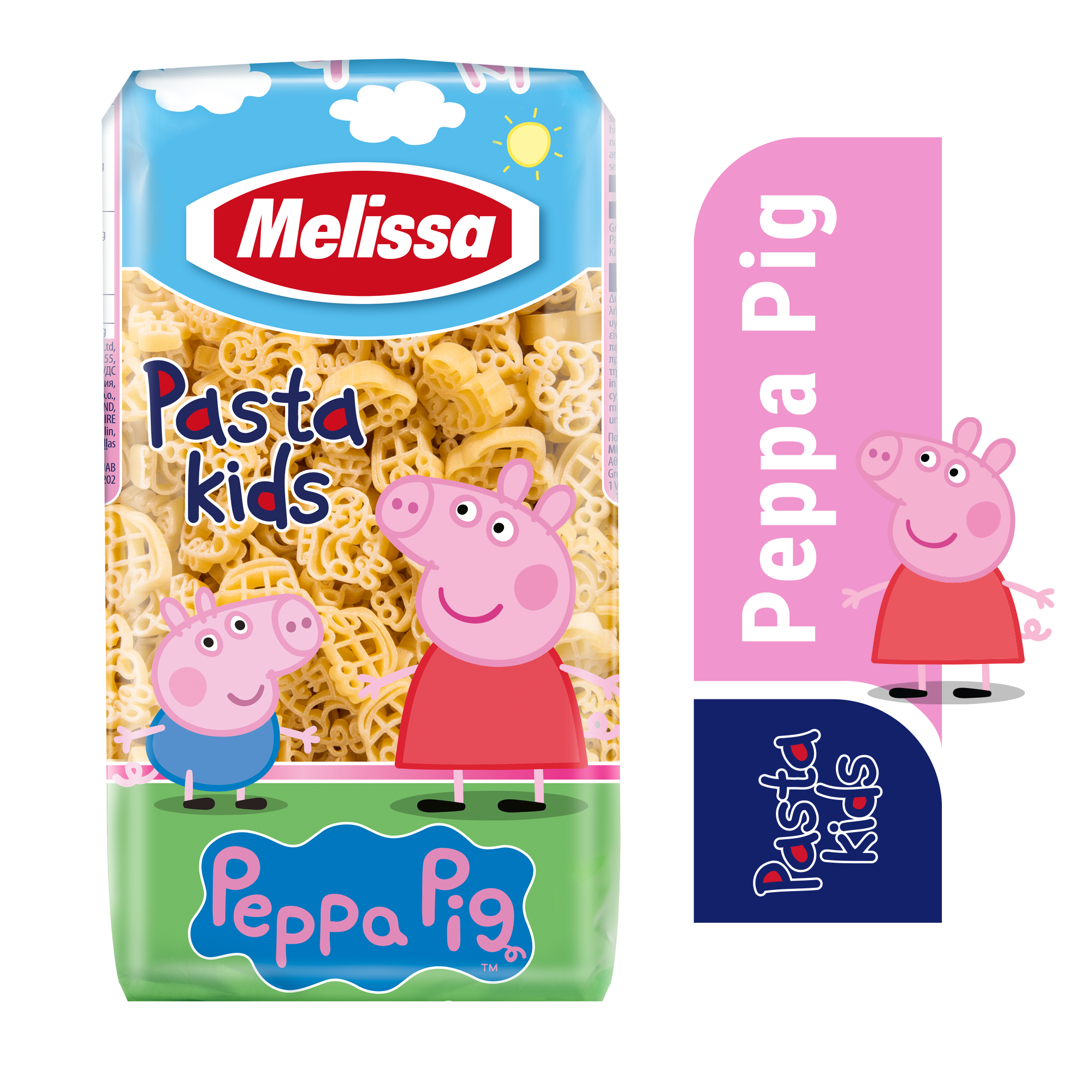 Παιδικά Ζυμαρικά Peppa Pig Melissa (500 g)