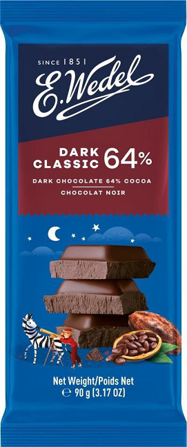 Σοκολάτα Υγείας Classic Dark Wedel (100 g)