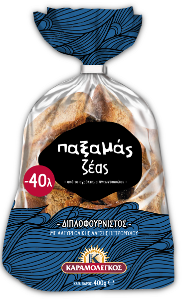 Παξαμάς Ζέας Καραμολέγκος (400 g) -0,40