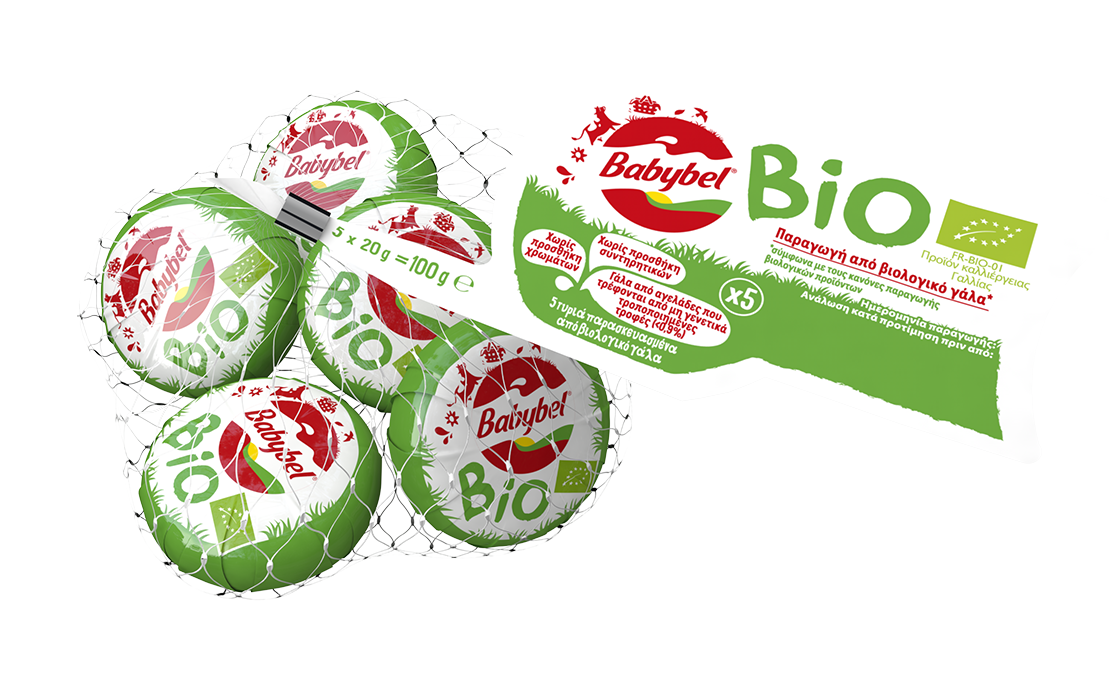 Τυράκια 5 μερίδες Bio Mini Babybel (5×20 g)
