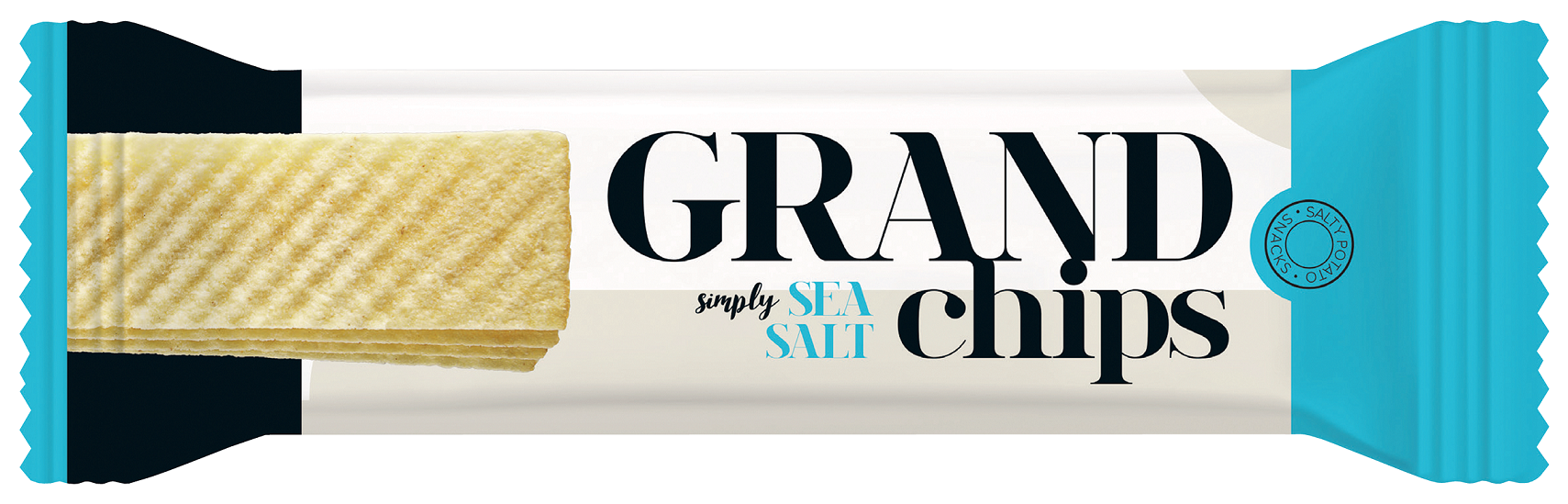 Πατατάκια με Θαλασσινό Αλάτι Grand Chips (90g)