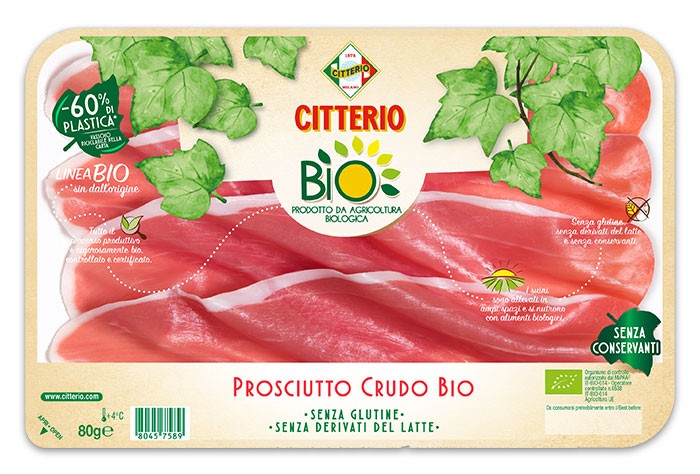 Προσούτο Crudo Βιολογικό Citterio (80g)