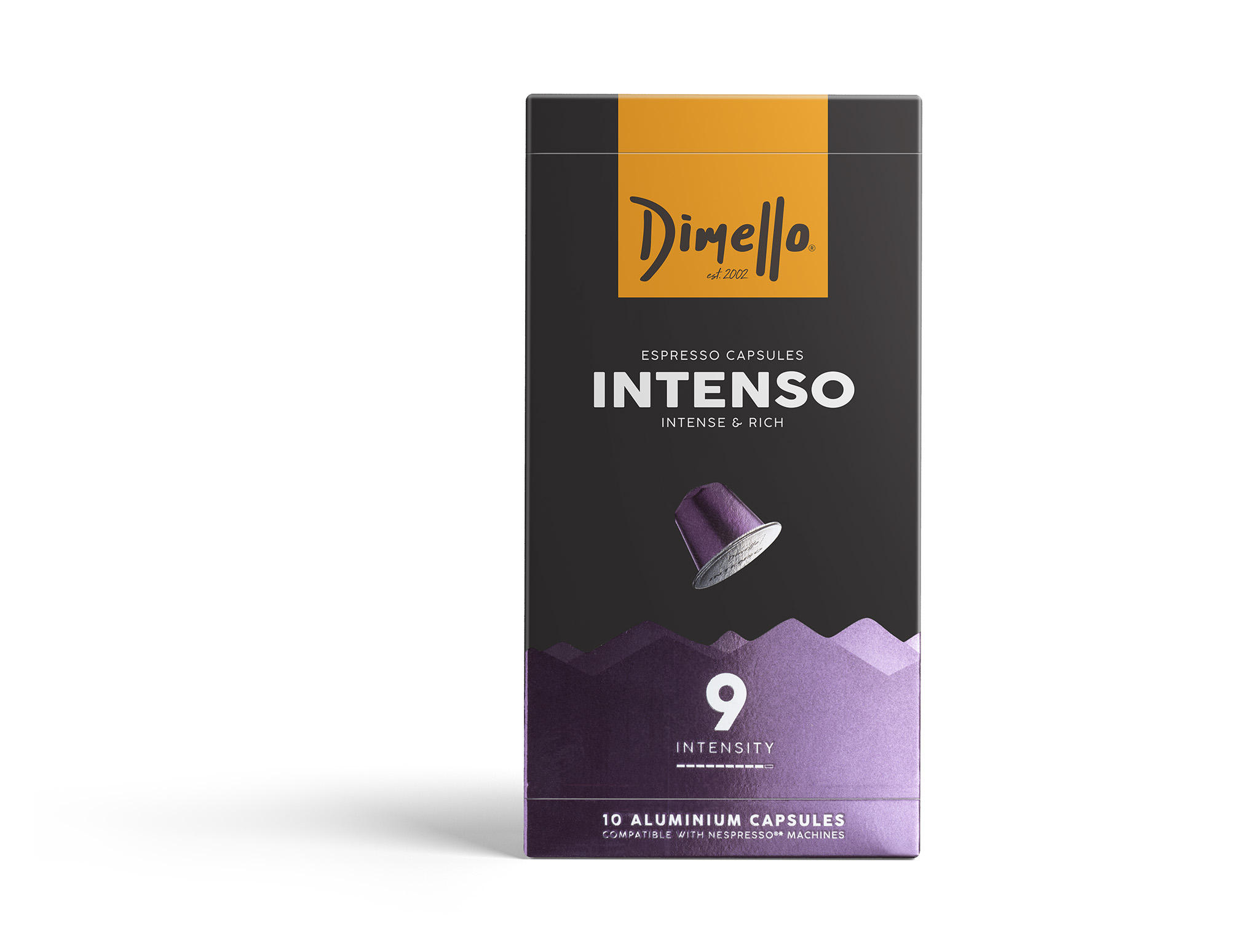 Dimello Espresso Κάψουλες Intenso Dimello (10 τεμ)