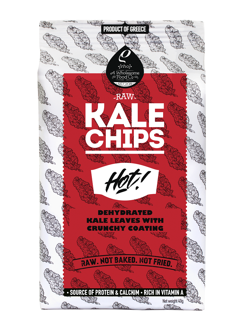 Κέιλ Τσιπς Hot Rho Foods (40g)