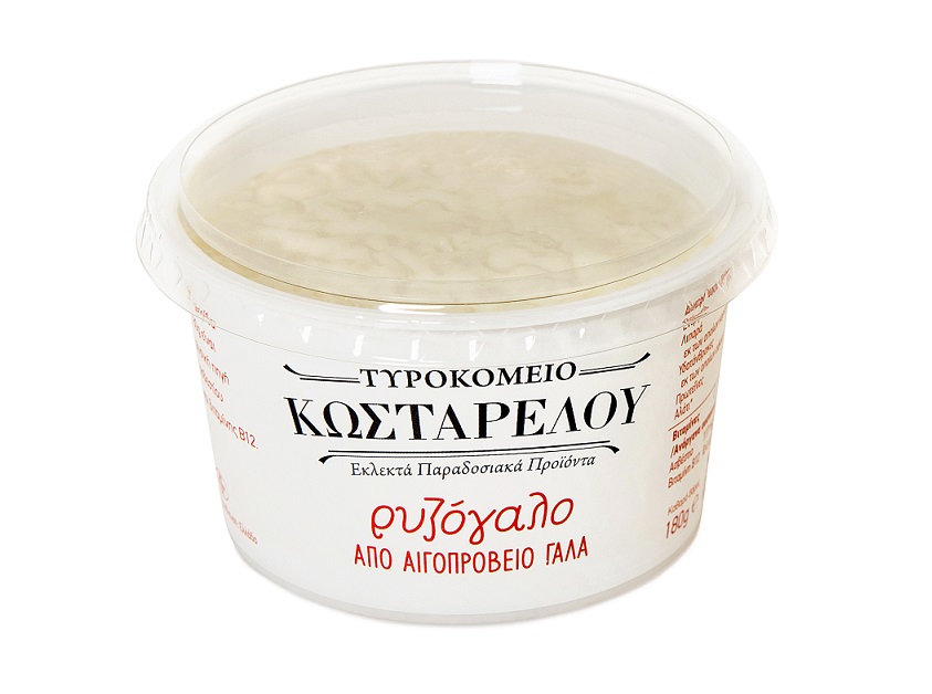 Αιγοπρόβειο Ρυζόγαλο Τυροκομείο Κωσταρέλου (180g)