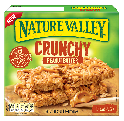 Τραγανές Μπάρες Μούσλι με Φιστικοβούτυρο Nature Valley (5x42g)