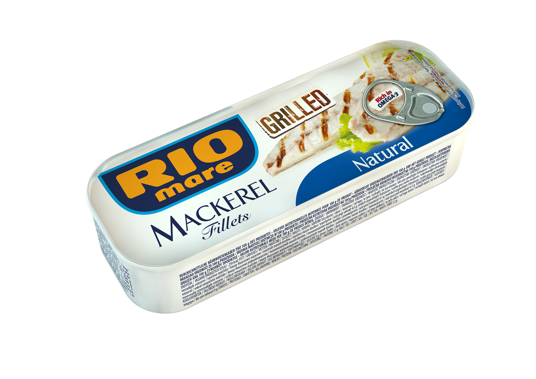Φιλέτα Σκουμπρί στη Σχάρα Al Naturale Rio Mare (120g)