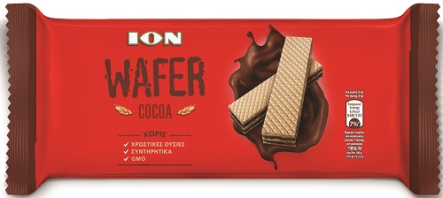 Γκοφρέτα με Κακάο ION WAFER (100g)