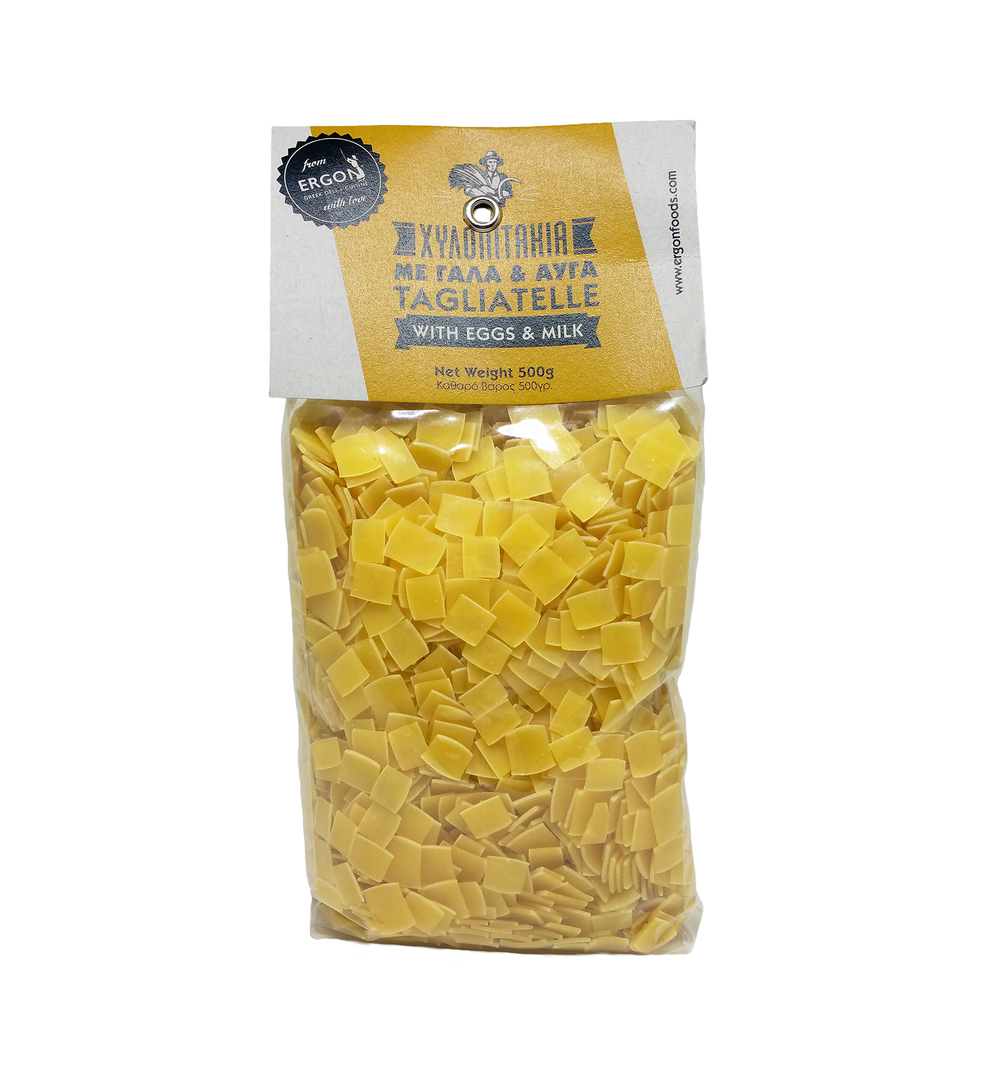 Χυλοπιτάκια Αραβησσού με Αυγά και Γάλα ERGON (500g)