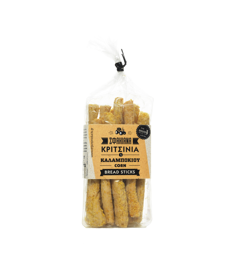 Σφακιανά Κριτσίνια Καλαμποκιού ERGON (150g)