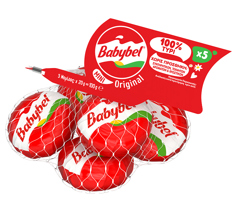 Τυράκια 5 μερίδες Mini Babybel (5×20 g)
