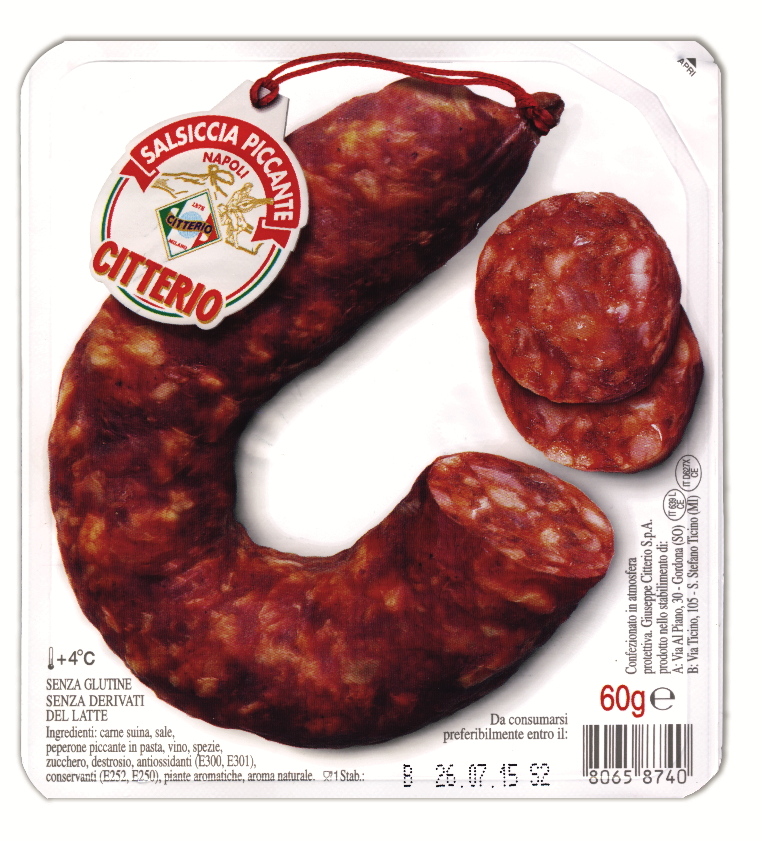 Πικάντικο Ιταλικό Σαλάμι Citterio (60g)