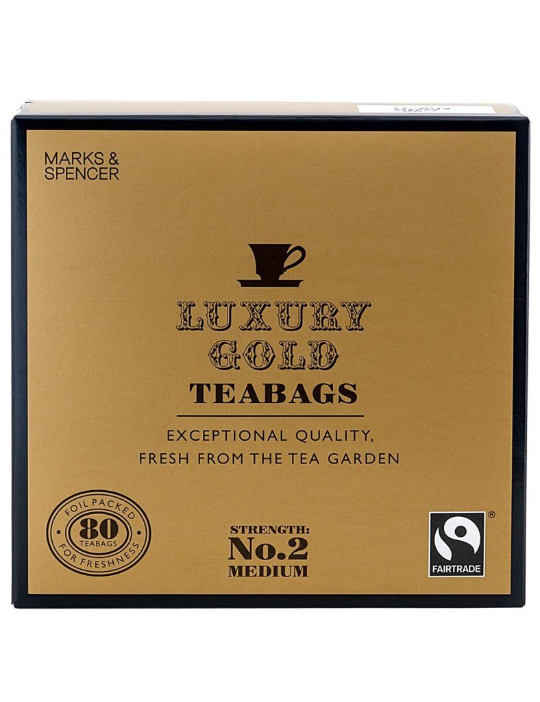 80 Φακελάκια Τσαγιού Luxury Gold Marks & Spencer (250g)