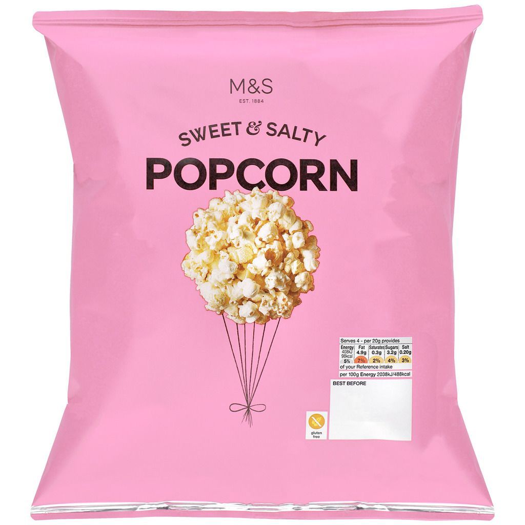 Marks & Spencer Γλυκό και Αλμυρό Pop Corn Marks & Spencer (80g)