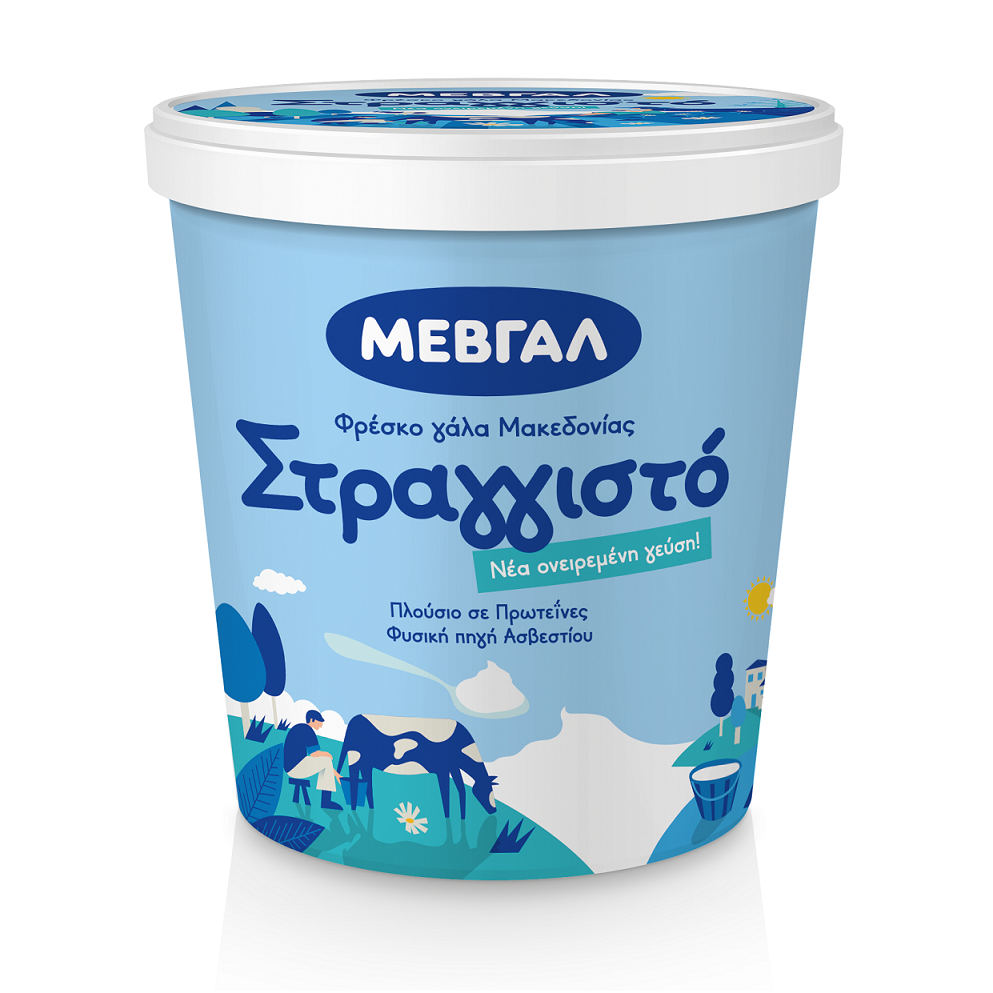 Γιαούρτι στραγγιστό 5% λιπαρά Μεβγάλ (900 g)