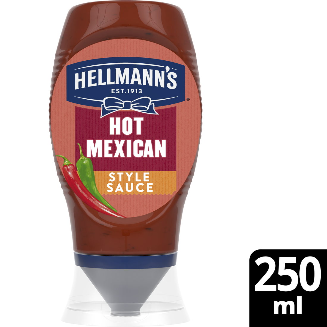 Σάλτσα πικάντικη Mexican Hot, Hellmann’s (250 ml)