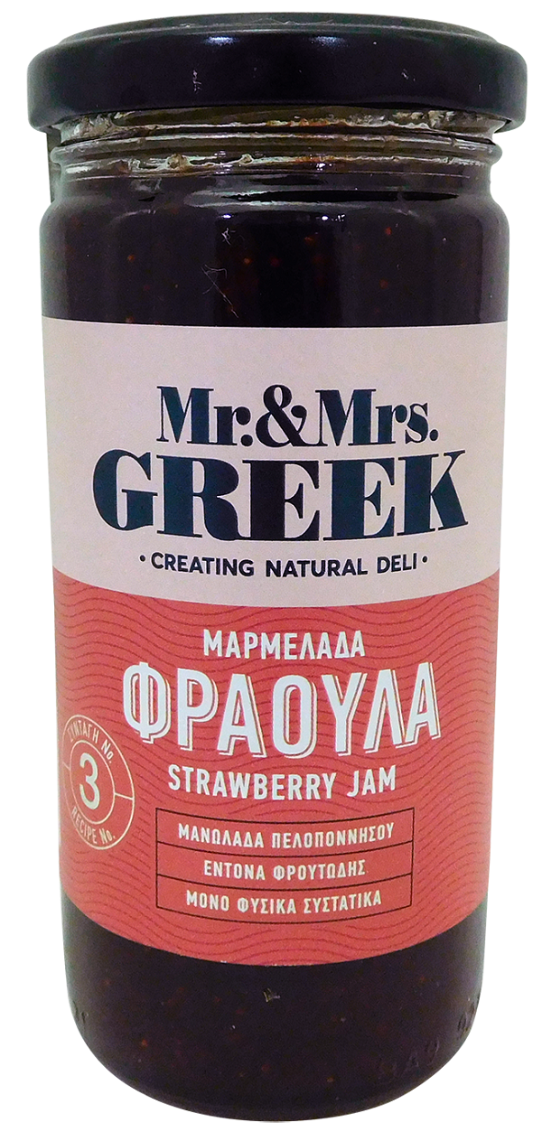 Μαρμελάδα φράουλα Mr&Mrs Greek (300g) 4100144817