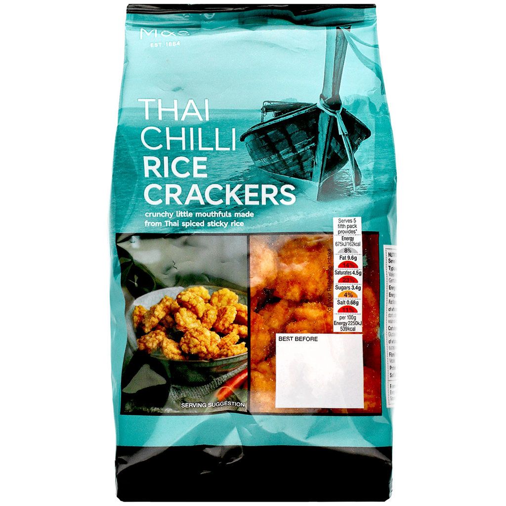 Marks & Spencer Crackers ρυζιού με soy sauce Marks & Spencer (150 g)
