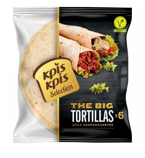 Elbisco Πίτες Τορτίγια Selection Τhe Big Tortilla Κρις Κρις (420 g)