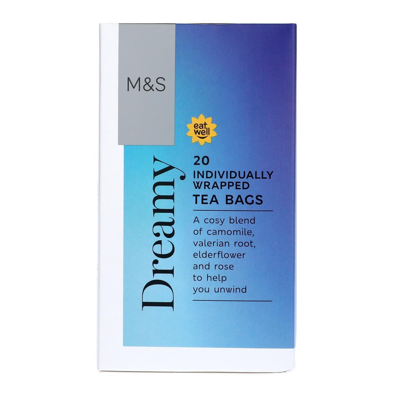 Marks & Spencer 20 φακελάκια τσαγιού με χαμομήλι, silver λάημ Marks & Spencer (30g)
