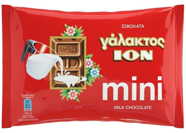 ΙΟΝ Σοκολατάκια Γάλακτος Mini IΟΝ (350g)