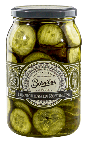 Interfood Πίκλες Αγγουράκια σε Φέτες Bornibus (470g)