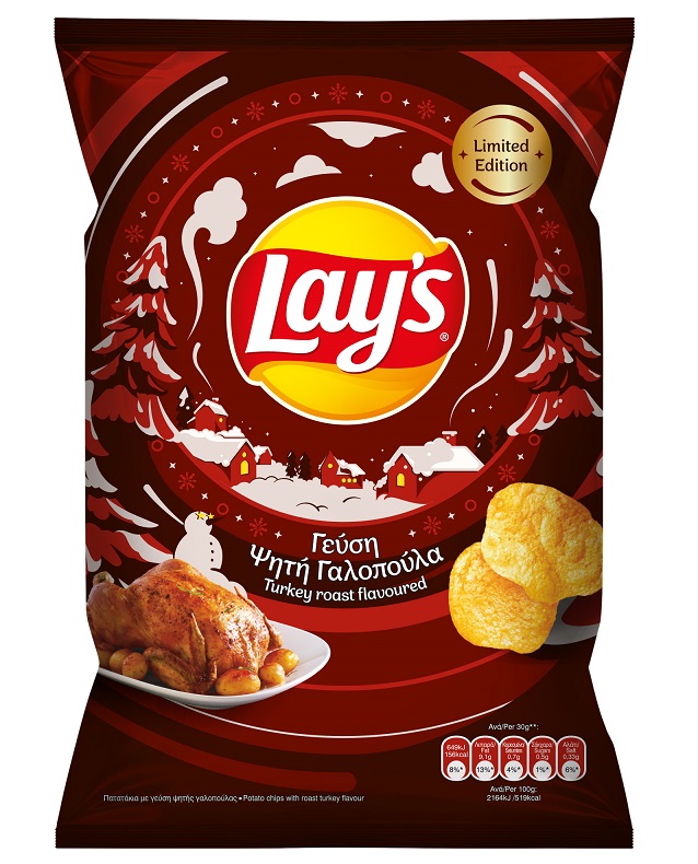 Lays Turkey Roasted Chips Flavored 130g