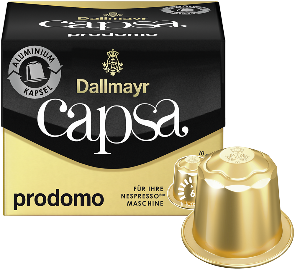 Κάψουλες Espresso Capsa Prodomo 10k Dallmayr (10 καψ x 56 g) φωτογραφία