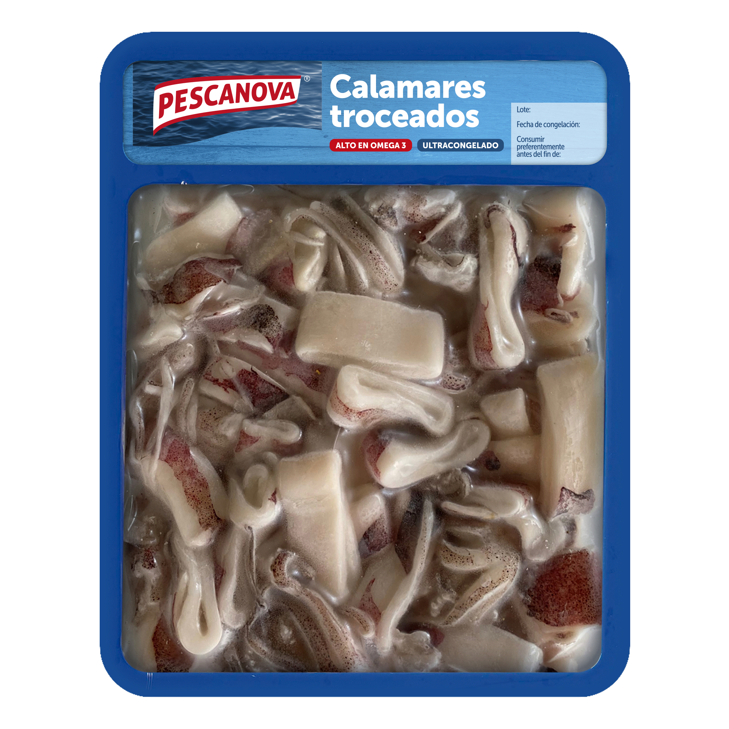 Pescanova Hellas Ltd Καλαμάρι Ινδίας Κομμένο & Καθαρισμένο Pescanova (330gr - κ.β.300gr)