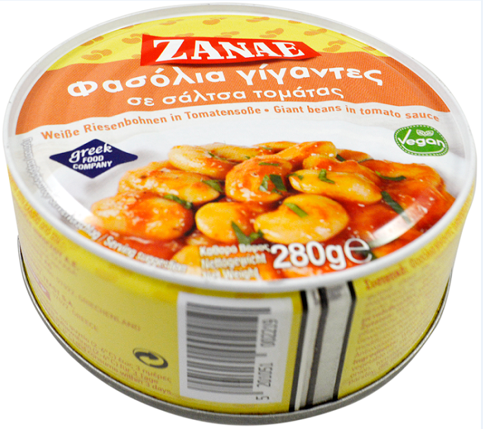Zanae Φασόλια Γίγαντες ZANAE (280g)