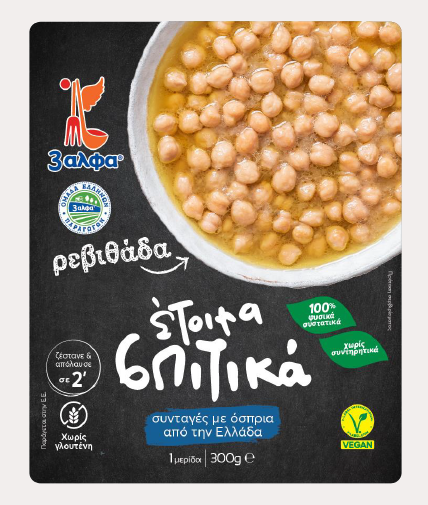 3Αλφα Ρεβιθάδα Έτοιμα Σπιτικά, 3αλφα (300g)