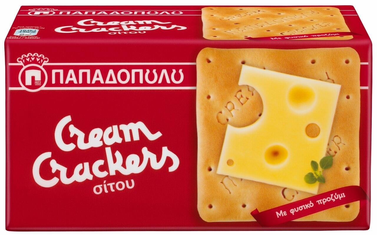 Cream Crackers Σίτου Παπαδοπούλου (140 g)