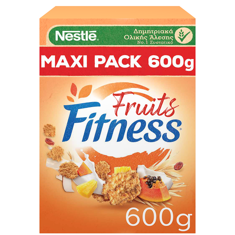 Δημητριακά Fitness με φρούτα Nestle (600g)