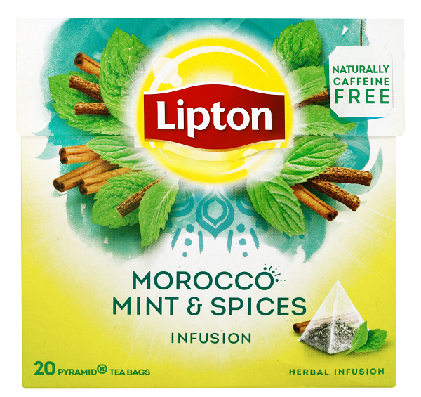 Αφέψημα Μαρόκο (δυόσμος κανέλα) Lipton (20 πυραμίδες x 2 g)