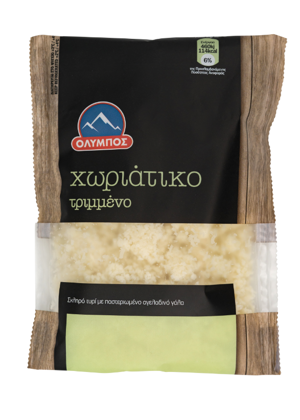 Ελληνικά Γαλακτοκομεία Α.Ε. Χωριάτικο σκληρό Τυρί Τριμμένο ΟΛΥΜΠΟΣ (150 g)