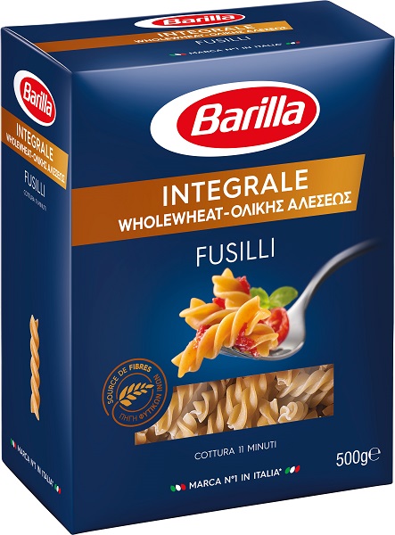 Fusilli Ολικής Άλεσης Barilla (500 g)