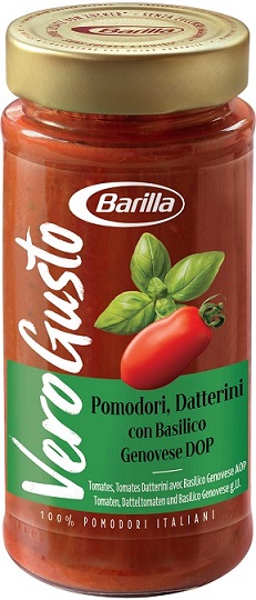 Σάλτσα Ζυμαρικών Basilico Vero Gusto, Barilla (300g)